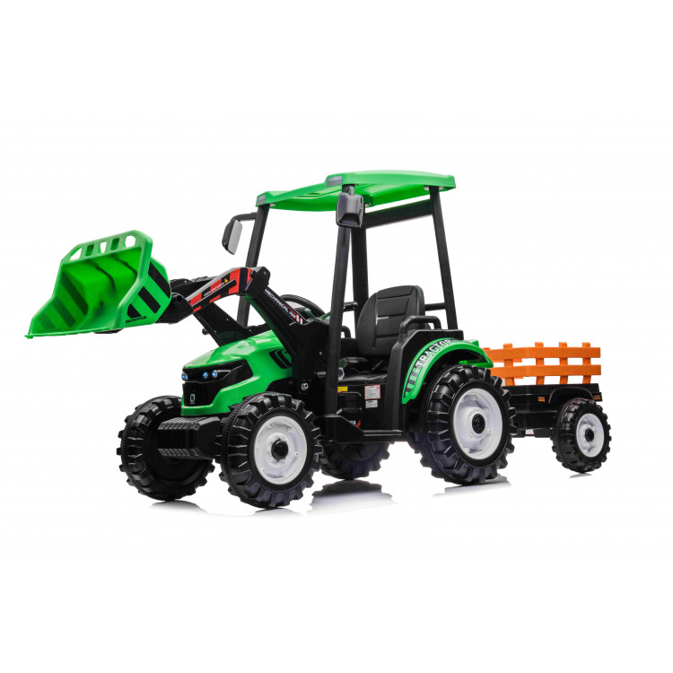 Elektrická autíčko Traktor MEGA D68 24V - zelené